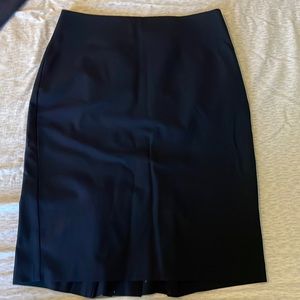 Ann Taylor Navy Pencil Skirt